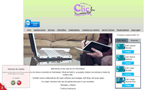 Desktop Screenshot of clicinformatica.es