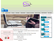 Tablet Screenshot of clicinformatica.es